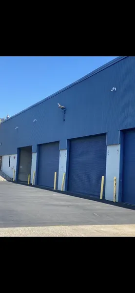 Outdoor security cameras installed on an Edison NJ warehouse