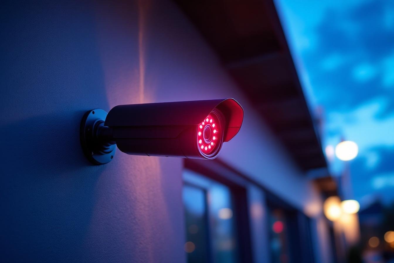 Night vision bullet camera